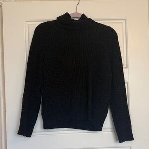 Forever 21 Black Cowl Neck Sweater